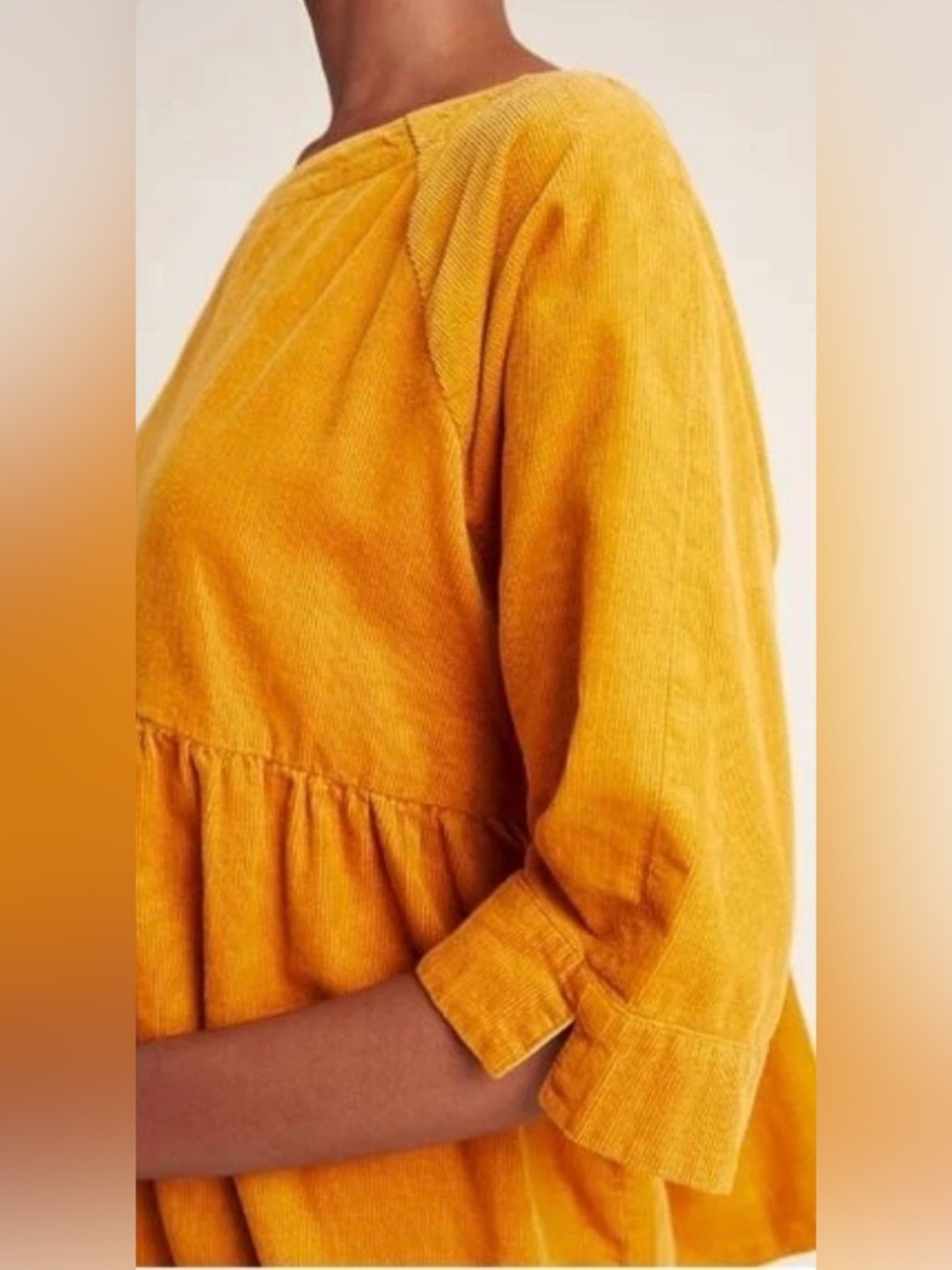 Anthropologie  Maeve Maria Babydoll Blouse - Picture 3 of 8